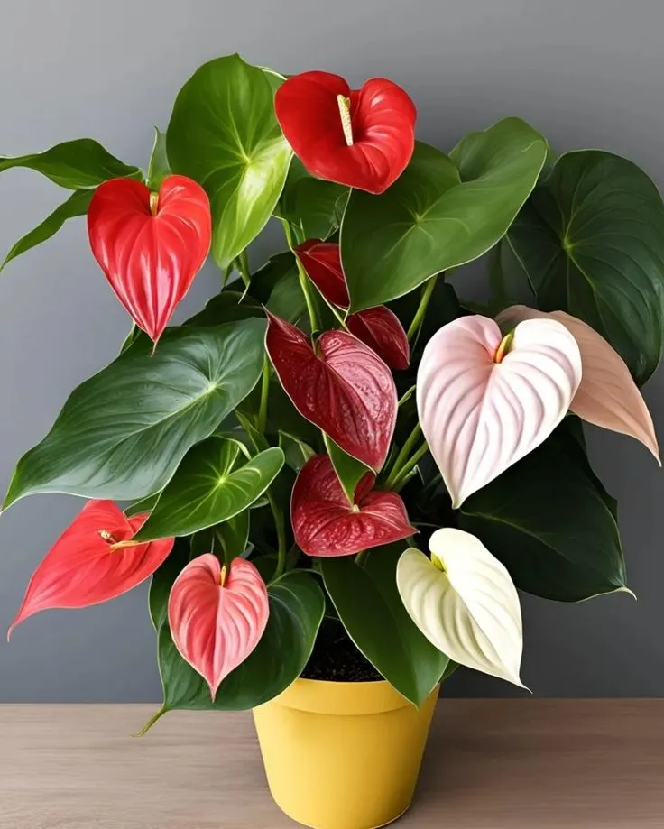  Kırmızı Çiçekli (Anthurium) Bakımı ve yetiştirme önerileri